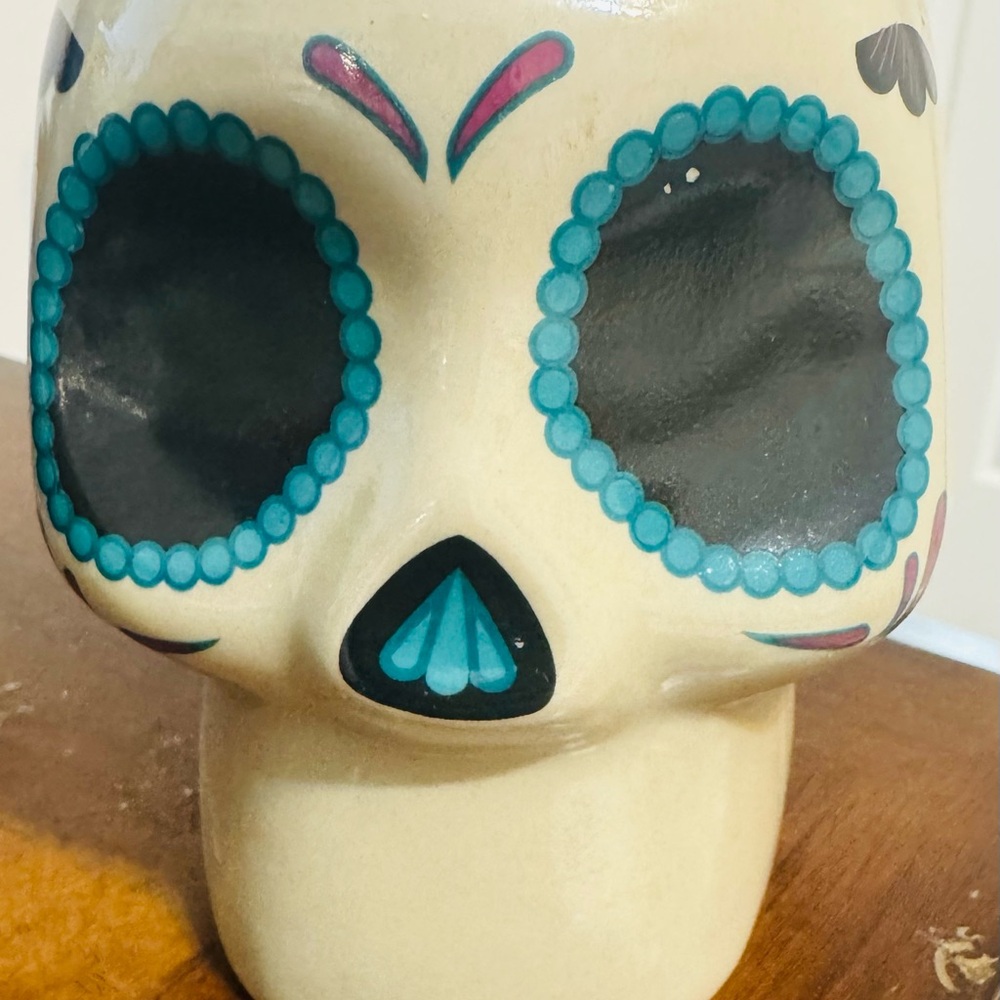 Colorful Sugar Skull Decor